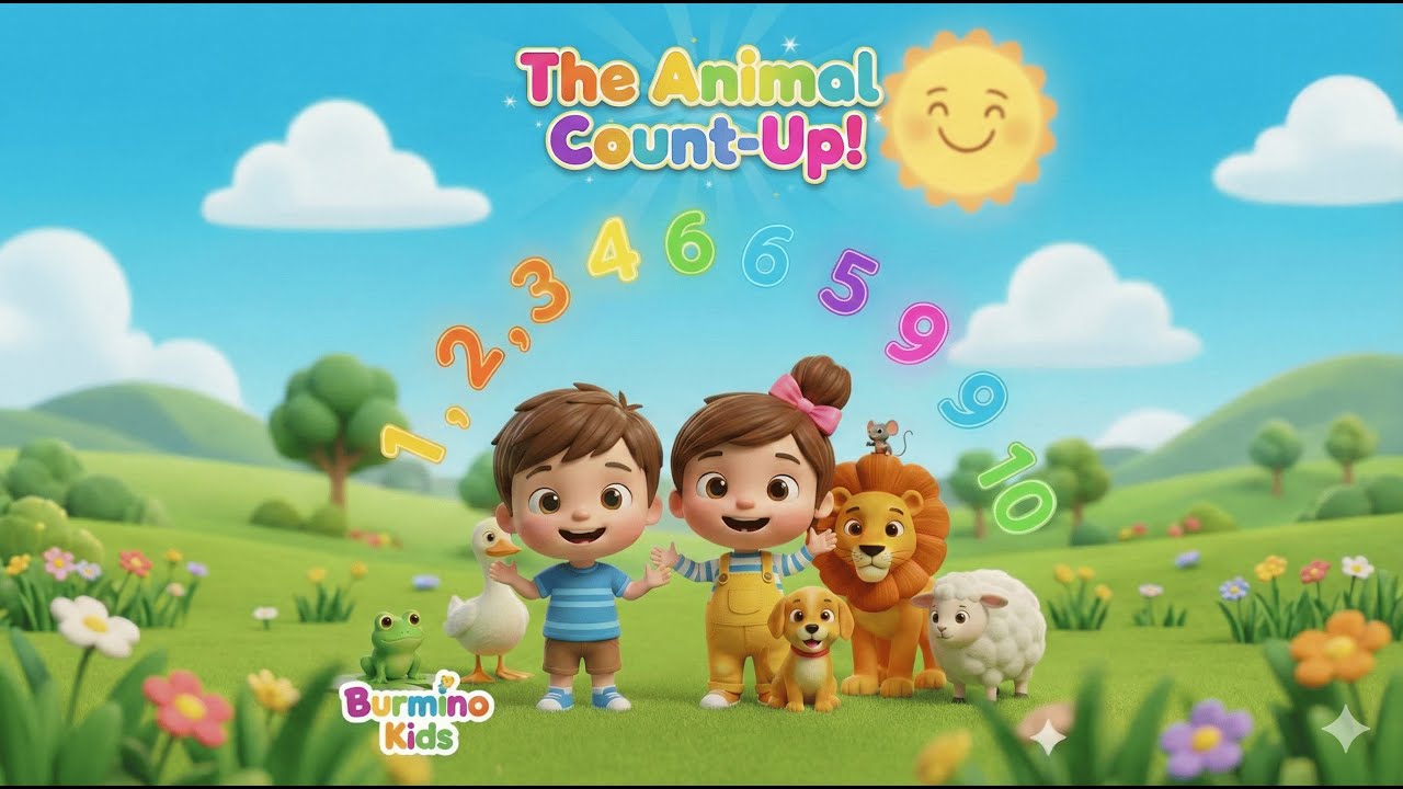 The Animal Count-Up! | Jungle & Farm Friends: A Counting Adventure!
