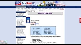 Rapid Detect Inc's 13 Panel Drug Test