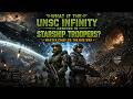 What If The UNSC Infinity And Master Chief Arrived In The Starship Troopers Universe?