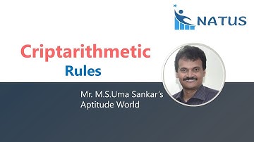 Cryptarithmetic Rules