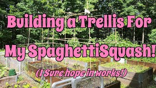 Building a Squash Trellis!