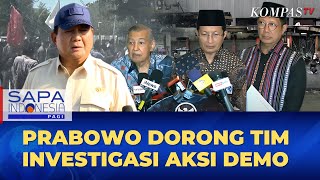 Download lagu Presiden Prabowo Dorong Pembentukan Tim Investigasi Kerusuhan di Balik Aksi Demo | SAPA PAGI