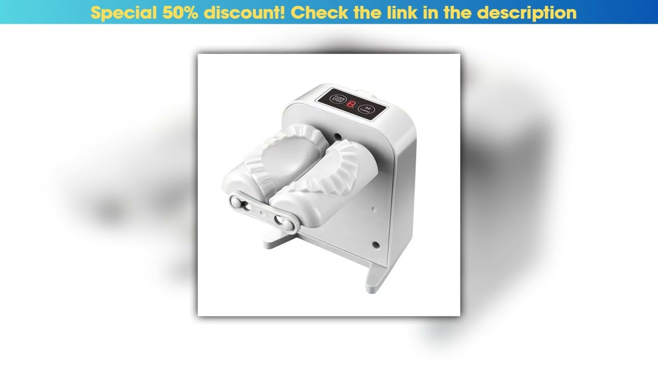 First Look Automatic Electric Dumpling Maker For Home Multipurpose Dumpling Making Mold Kitchen Coo
