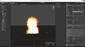 Unity 3D particles  Fire complex - fire