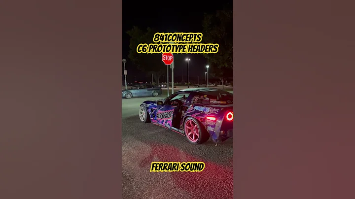 ⁠Concept841 Headers for c6 (Ferarri Sound) #shorts #c6corvette
