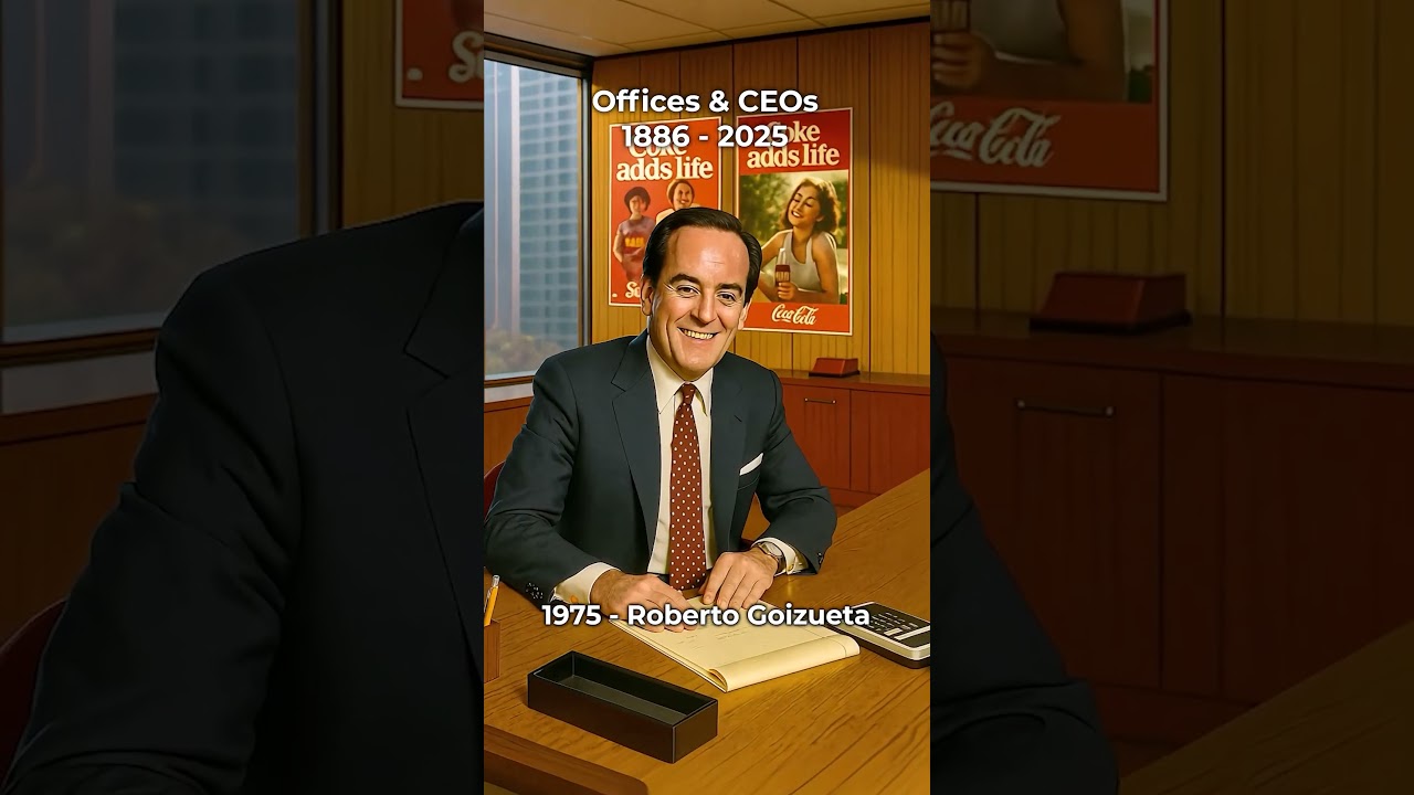 Coca Cola Offices and CEOs 1800-2025! #videoediting #videoagency #marketing #branding