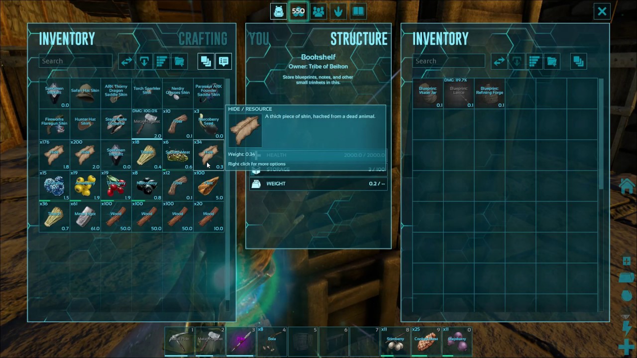 What item is good for storing Blueprints ? - ARK Ragnarok - YouTube
