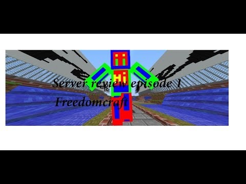 minecraft server review ep 1 freedom craft - YouTube