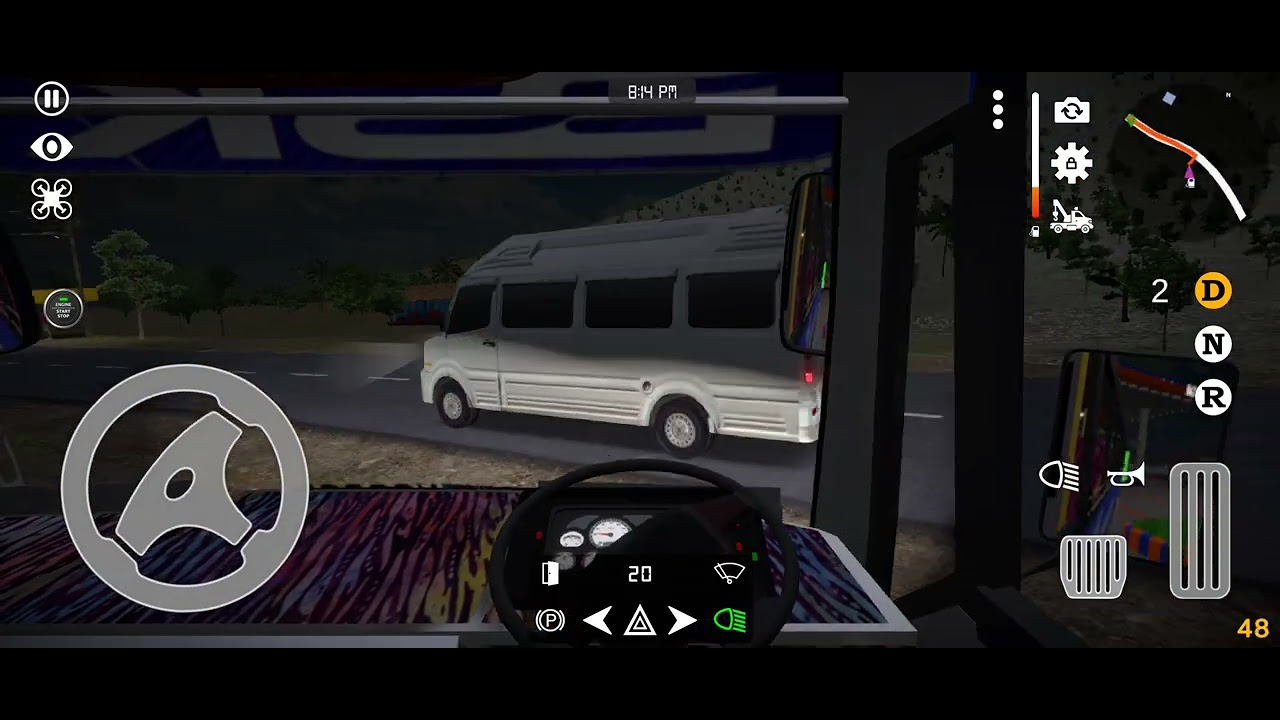 Bus drive road game 😁