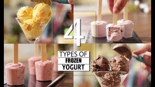 4 Types Of Frozen Yogurt  | Sanjeev Kapoor Khazana