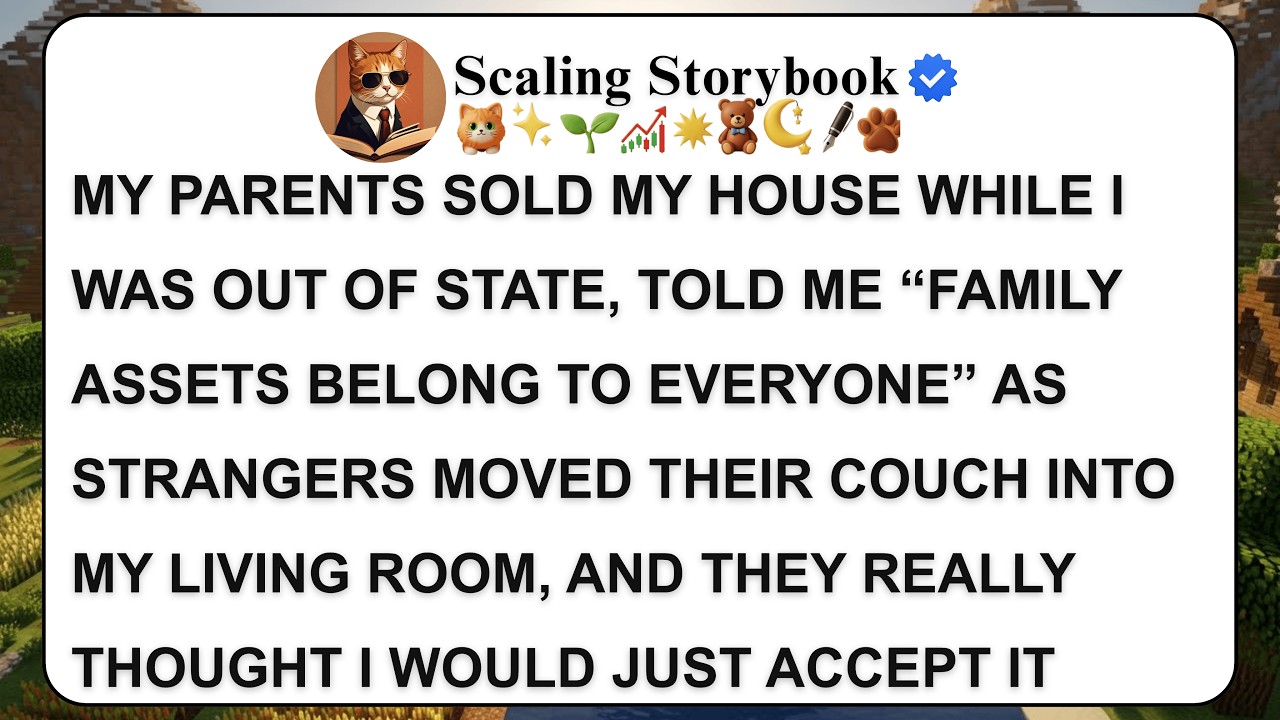 MY PARENTS SOLD MY HOUSE WHILE I WAS OUT OF STATE, TOLD ME “FAMILY ASSETS BELONG TO EVERYONE” AS S