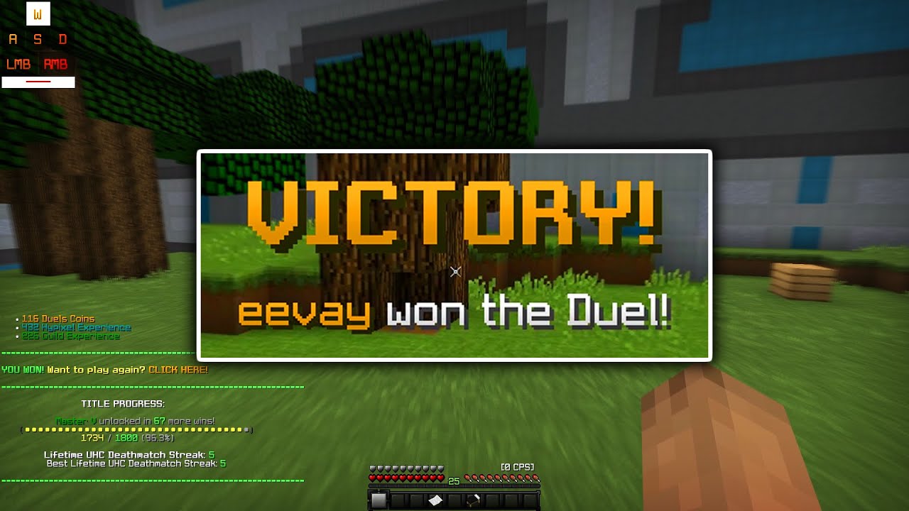 casually winning hypixel uhc deathmatch