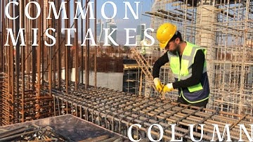 Common Mistakes on Construction Site - Column, Rebar, Mat -1