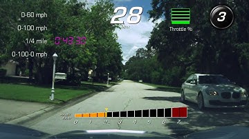 Driving a C7 Corvette around my neighborhood. Testing the PDR (Performance Data Recorder) feature