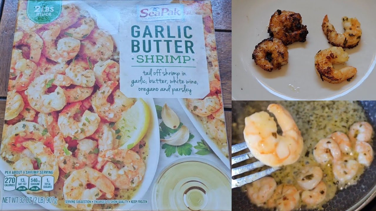Costco Sale Item Review SeaPak Garlic Butter Shrimp White Wine Oregano
