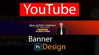 Real Estate Professional Channel Art Design For Social Media | Create YouTube Channel Art 2024