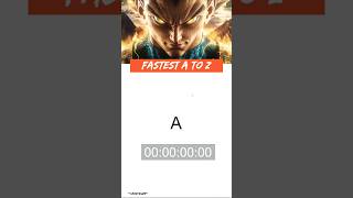 Fastest A To Z In My Way