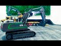 @sultan6969 RC EXCAVATOR alat berat Beko truck trailer 😎👍❤️#excavator #truck #auto mobile #bus #toys