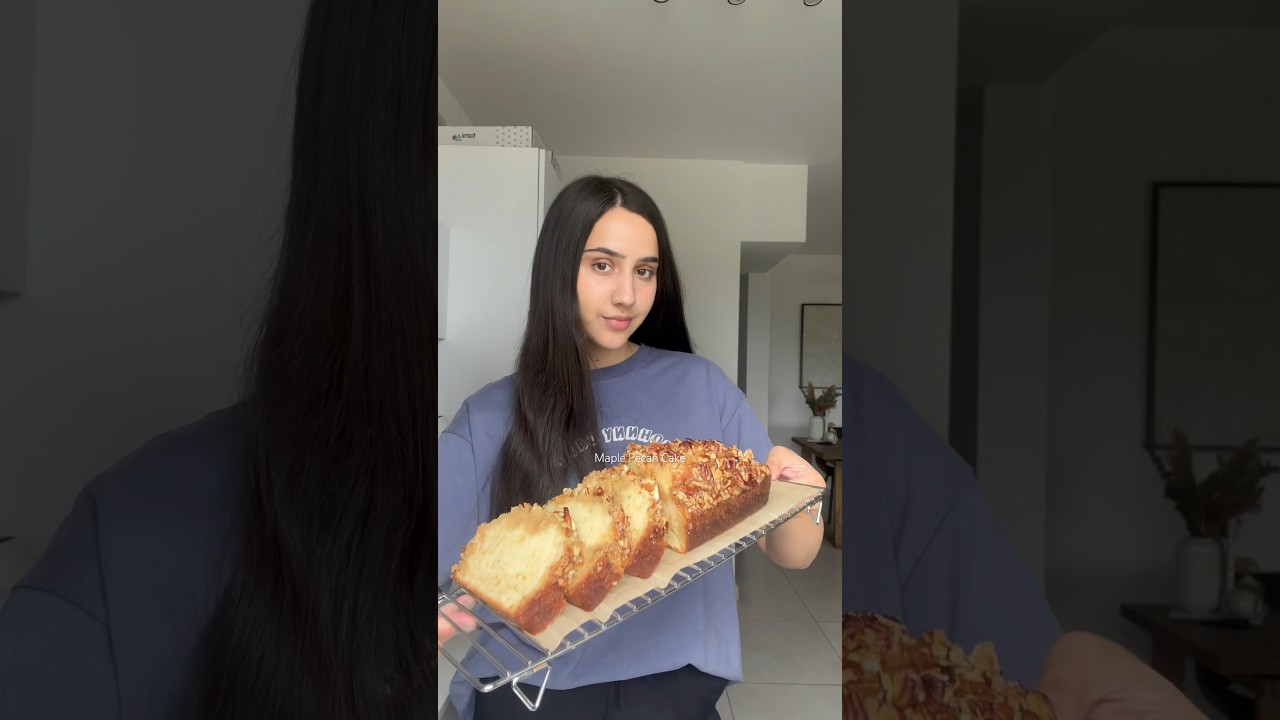 Maple Pecan Cake💖🍰🍁✨ 