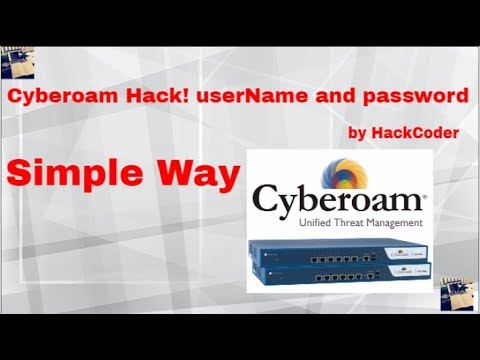 HOW TO HACK CYBEROAM Client UserName AND Password (Simple Way)