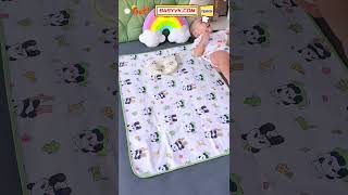 Waterproof Baby Crib Mattress Protector: Protects from Leaks, Spit-ups & Accidents #Baby Waterproof Baby Crib Mattress Protector: Protects from Leaks, Spit-ups & Accidents #Baby
