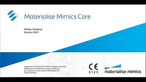 Materialise Mimics Core Medical 28.0 & 3-matic Medical 20.0 || 2025 ||