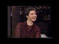 (1997) Isabella Rossellini and David Letterman "Late Show"