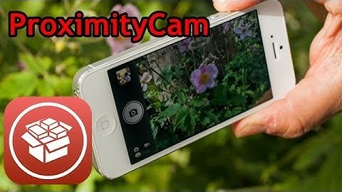 ProximityCam - Take Pictures Using The Proximity Sensor