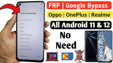 Oppo A52 FRP Bypass  | Oppo A52 Google Account bypass Android 11