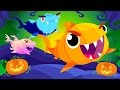 Baby Shark's Halloween | Halloween Songs | by Little Angel