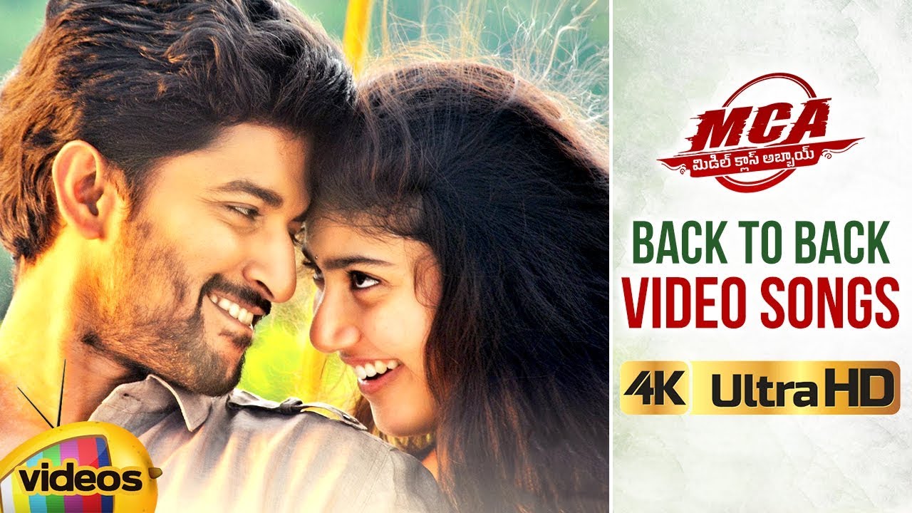 MCA Telugu Movie Songs Back to Back Video Songs Nani