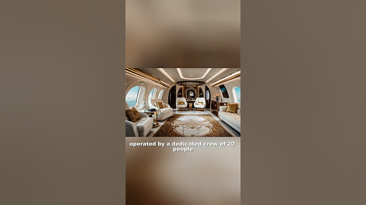 This Jet Has a Rolls-Royce Garage & a Spa Onboard 😳