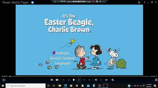 Its The Easter Beagle, Charlie Brown Warner Bros. Print 2008 Dvd Menu Walkthrough