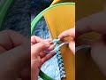border embroidery design #embroidery #embroiderypatterns #shorts #handembroidery