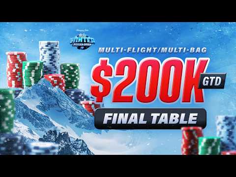 FINAL TABLE 200K GTD Multi Flight Multi Bag Winter Poker Open 2026 Champions Club Texas 