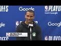 Joe Mazzulla full postgame press conference | Round 2 Game 3 vs. New York Knicks
