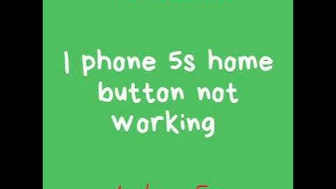 iPhone 5S HOME BUTTON NOT WORKING 100% OK 🤝🤔👌👌📲