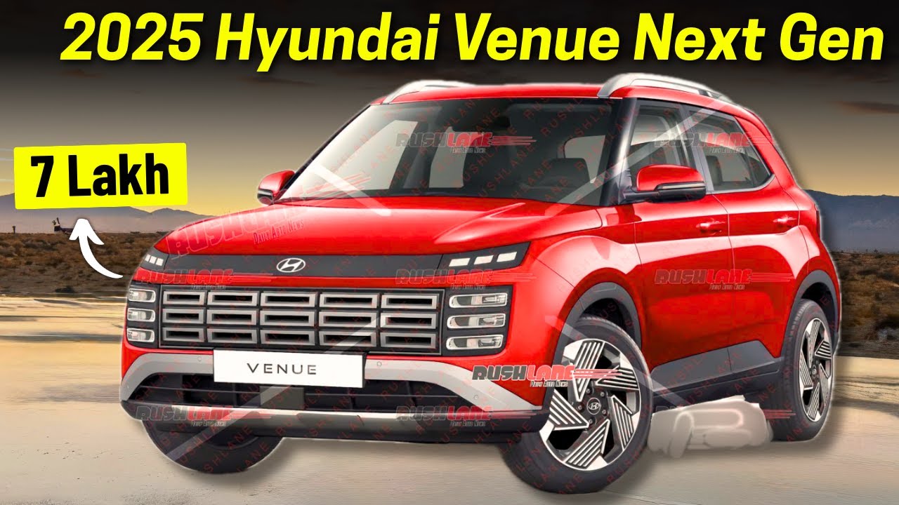 2025 Hyundai Venue Next Gen - New Features and Launch Date Confirmed | Hyundai Venue 2025