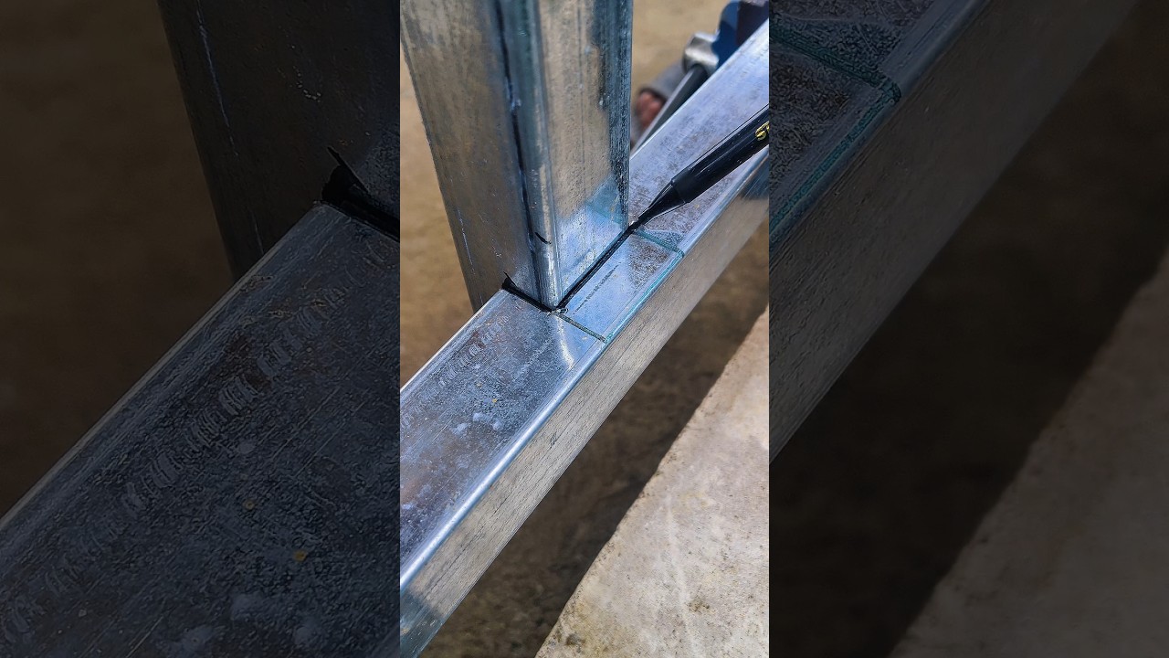 Another way to connect iron strongly and quickly 