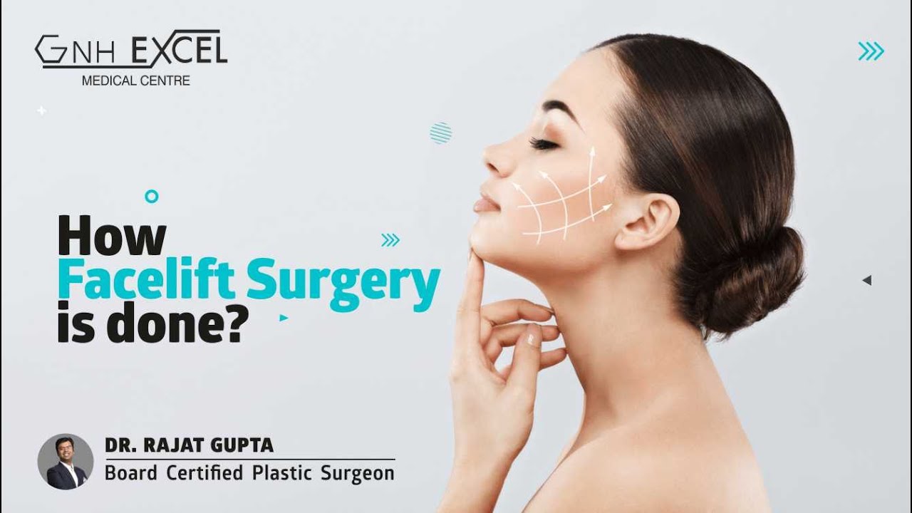 How Facelift Surgery is done ? | Rhytidectomy | Facelift | Dr Rajat Gupta Plastic Surgeon