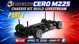 🔴LIVE: 3Racing Cero M225 Mini Chassis Kit - April 11, 2026 8 AM PT