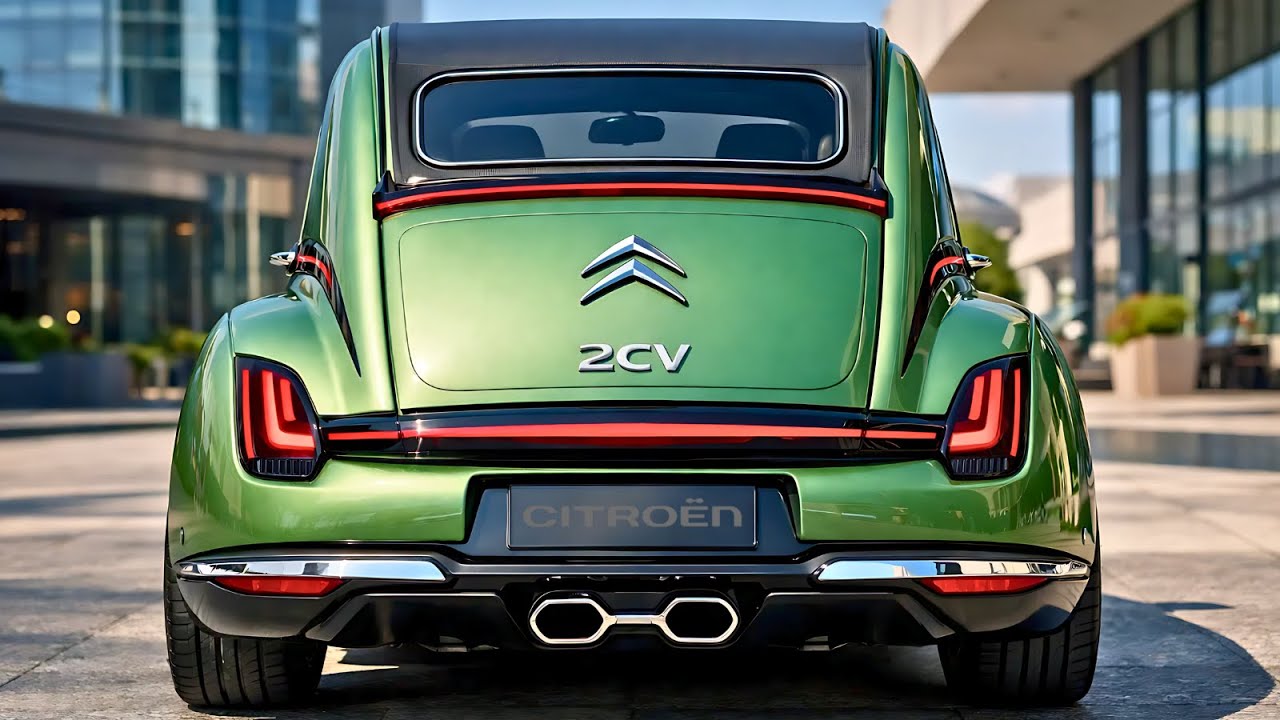 2026 Citroën 2CV Is Back and Will Make You Fall in Love Again
