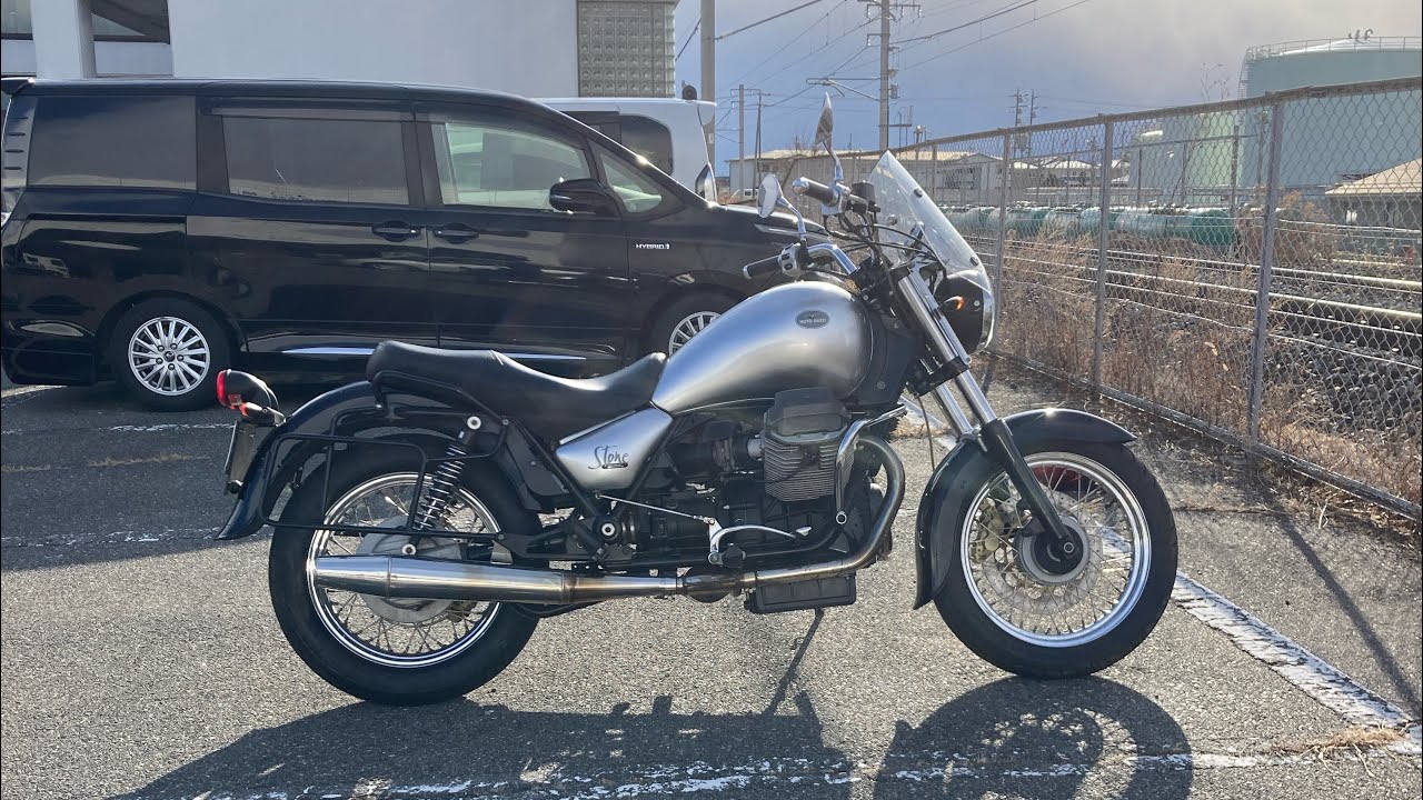 Moto Guzzi California 1100i.e. Stone touring ［売約済み］ - YouTube