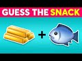 Guess The SNACK & JUNK FOOD By Emoji 🍔🍫 Quiz Forest