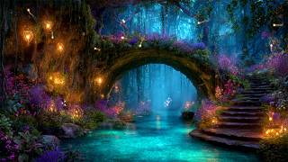 Mystery Underground Cavern Ambience | Enchanting Fairytales Flute Music & Soft Stream ASMR screenshot 4