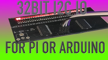 SMD soldering and I2C 32BIT IO for Pi Or Arduino