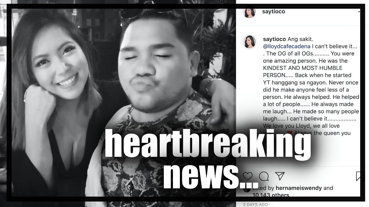 Heartbreaking news… (Sept. 4, 2020) saytioco YouTube