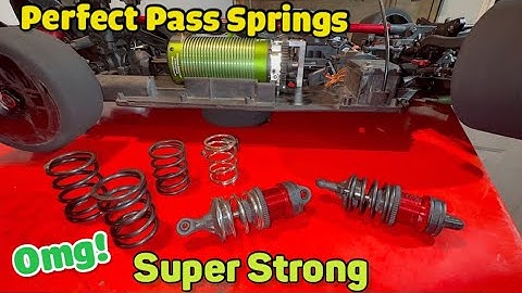 Perfect Pass Springs for Arrma LIMITLESS, Infraction  and Felony