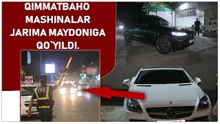 QIMMATBAHO MASHINALAR JARIMA MAYDONIGA TIQILDI.
