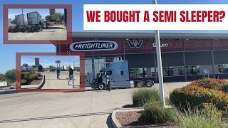 Buying a Semi Sleeper After 7 months OTR In a Box Truck 🚛
